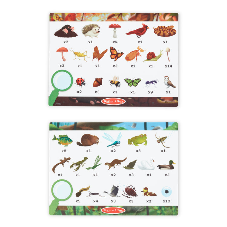  The Melissa & Doug Double-Sided Seek & Find Puzzle