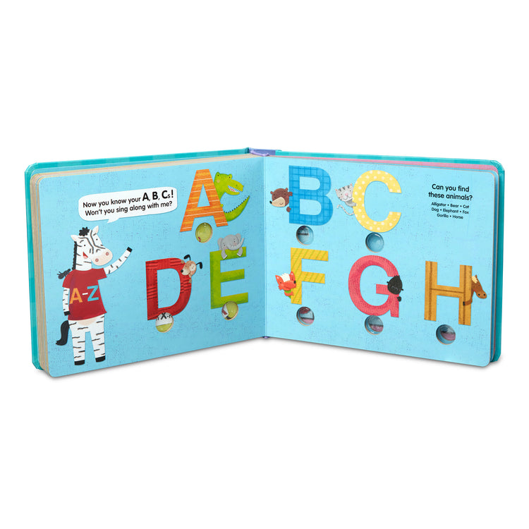 The Melissa & Doug Children's Book - Poke-a-Dot: An Alphabet Eye Spy (Board Book with Buttons to Pop)