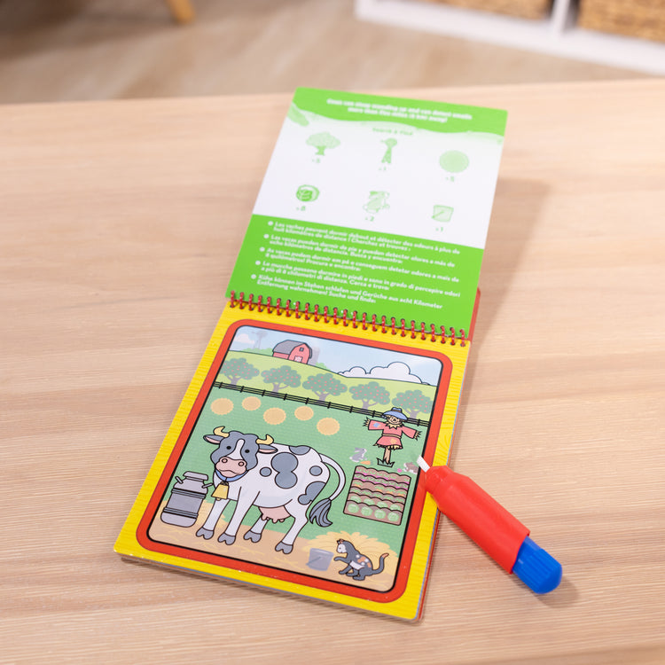 Coloring Book Water Wow Pen Melissa Doug Water Wow! Animals On The