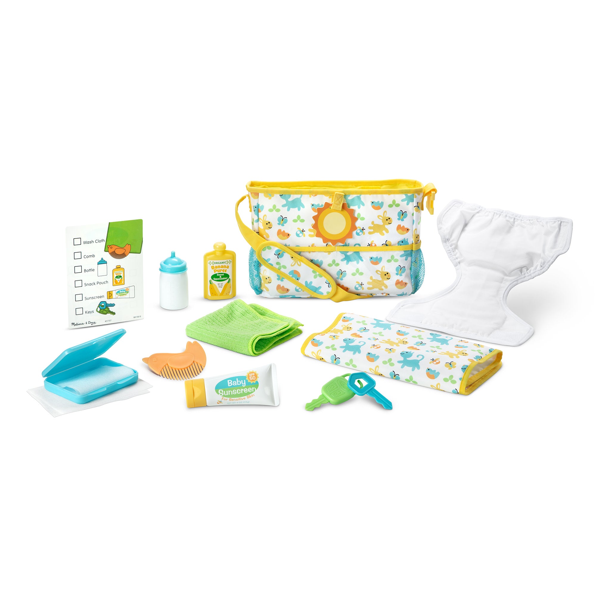 Mine to Love Travel Time Play Set- Melissa and Doug