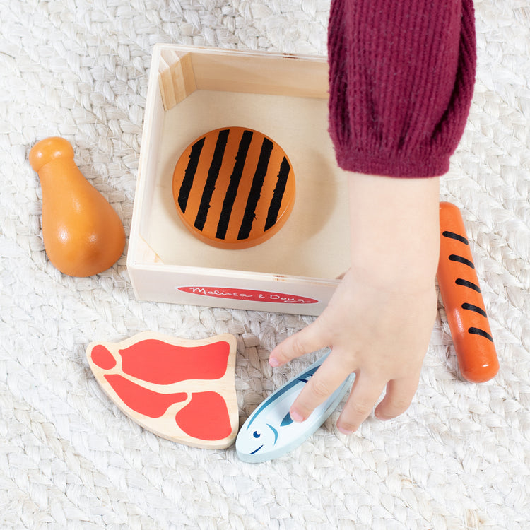 Wooden Food Groups Play Set – Protein