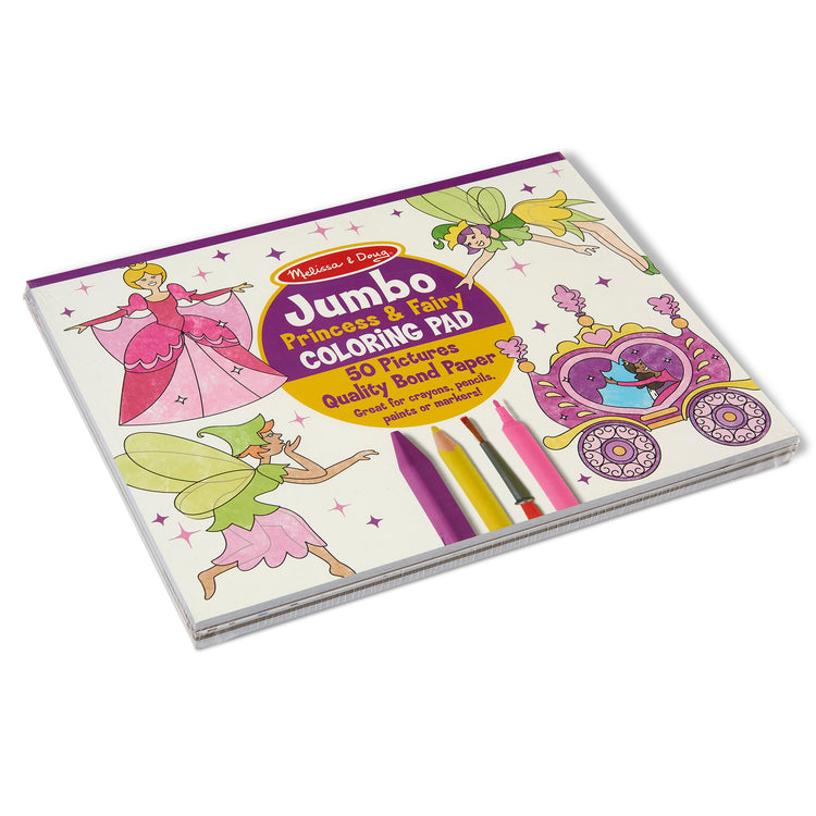  The Melissa & Doug Sticker Collection and Coloring Pads Set: Princesses, Fairies, Animals, and More