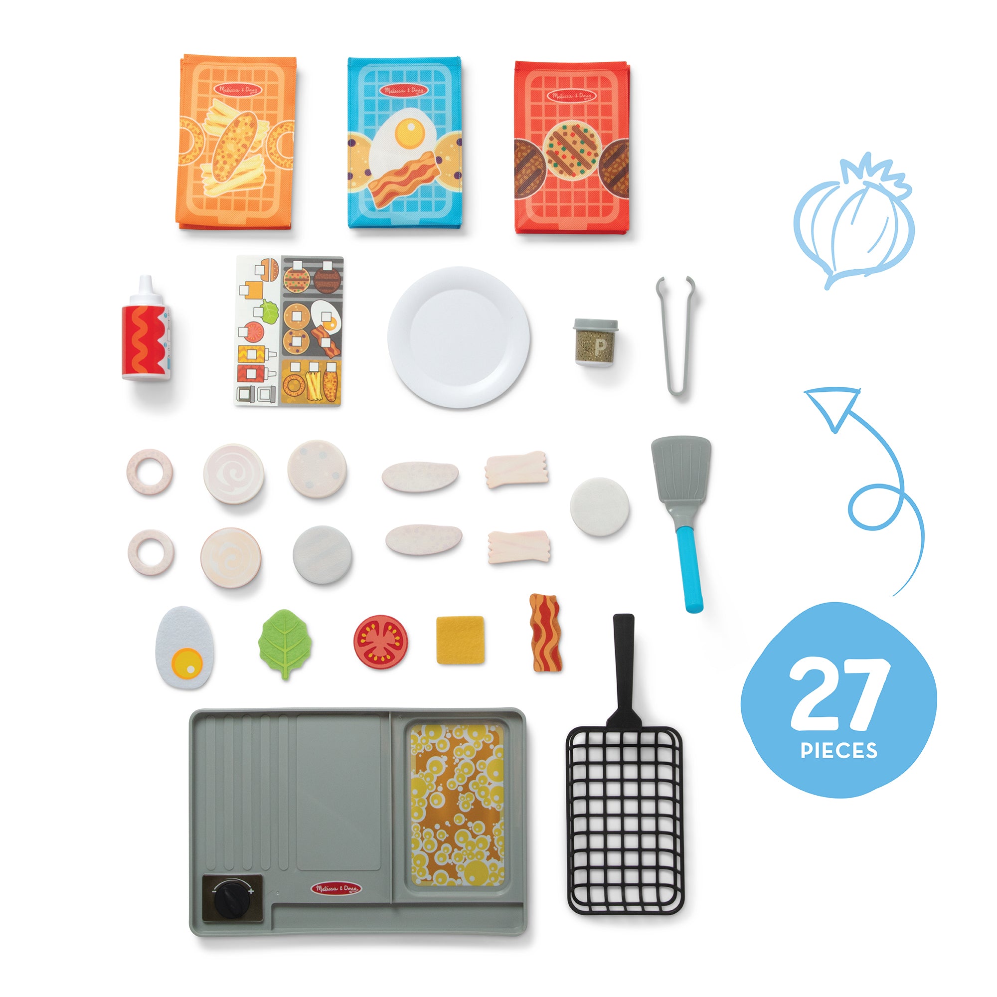 Flip & Fry Grill Play Set with Color Changing Water WOW!