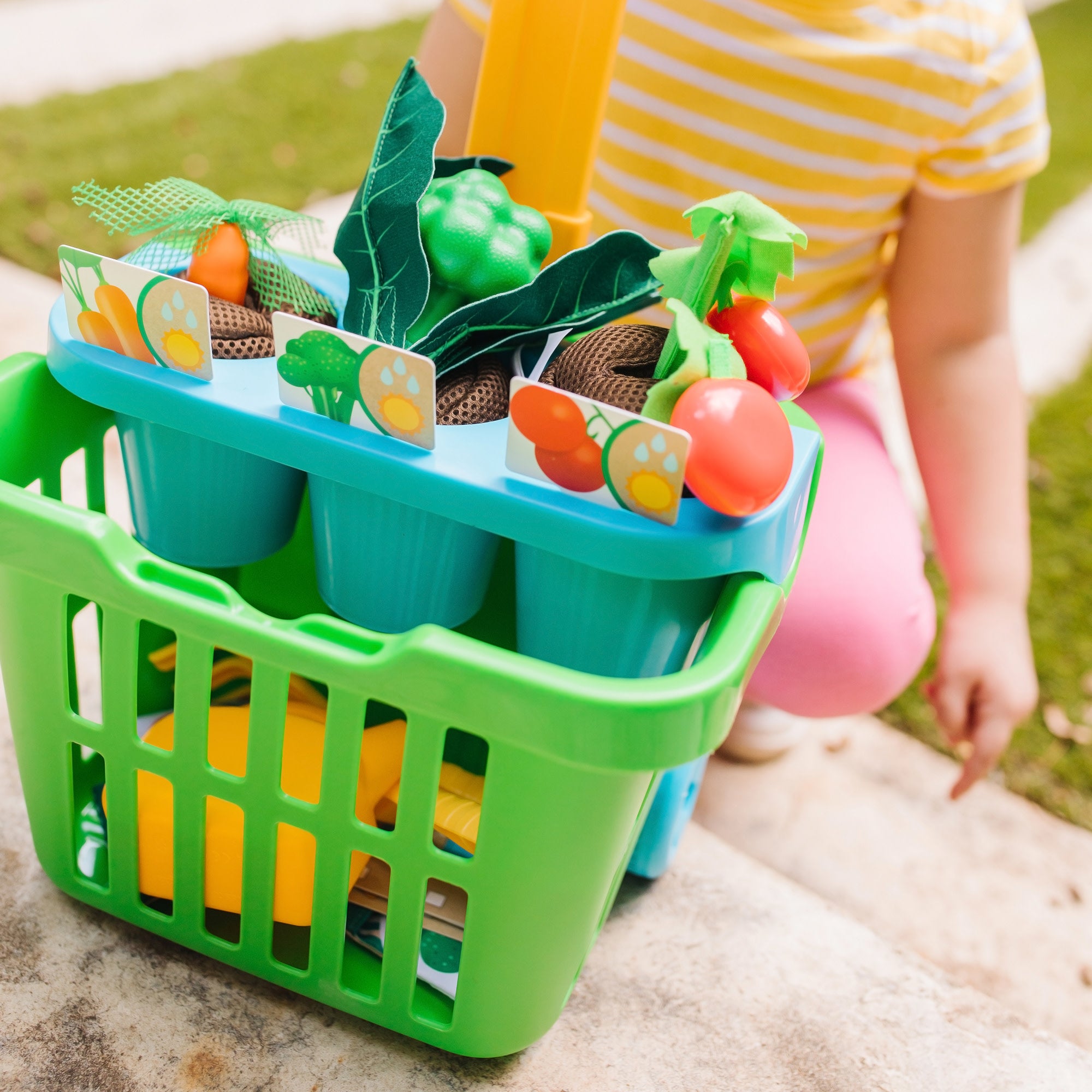 Let's Explore Vegetable Gardening Play Set- Melissa and Doug