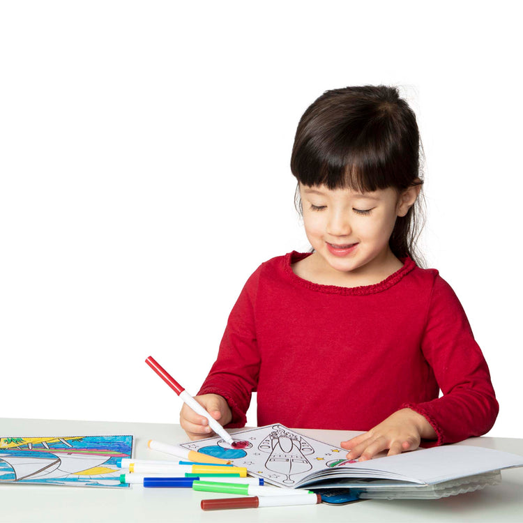  Melissa & Doug Magic-Pattern Marker Kids' Coloring Pad