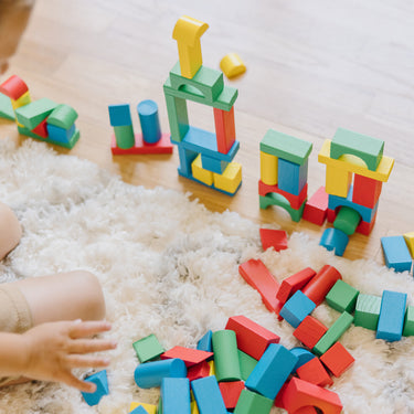 100 Piece Wood Blocks Set | Melissa & Doug