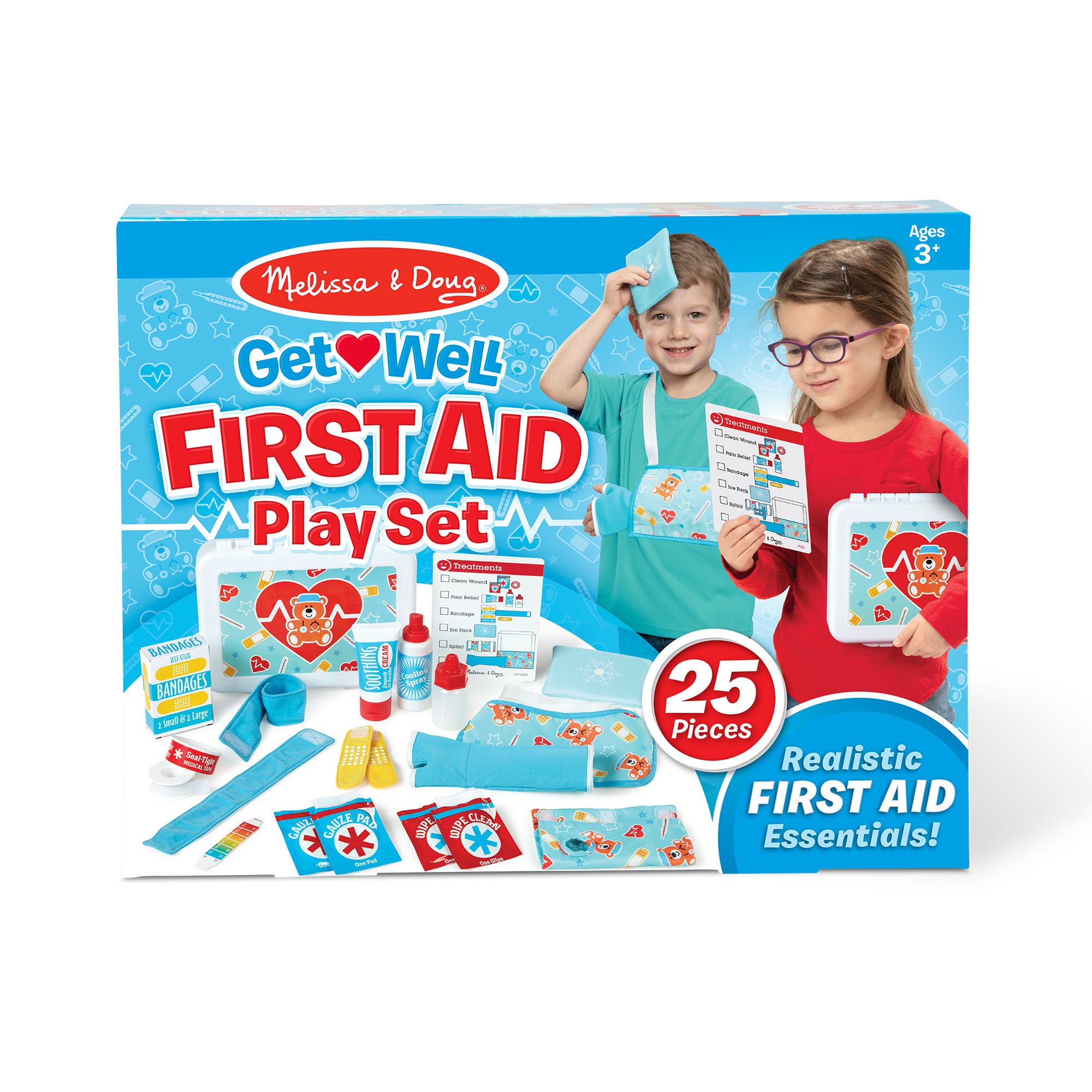 Get Well First Aid Kit Play Set- Melissa and Doug