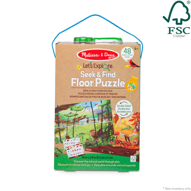 Melissa & Dough Let's Explore Seek & Find Puzzle