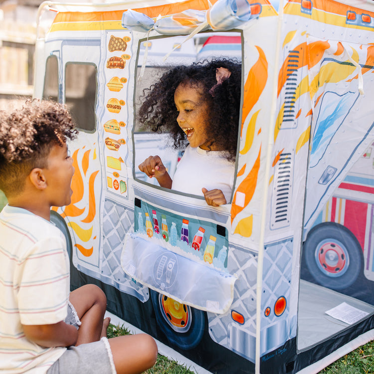 smoothie bus play tent Melissa & Doug