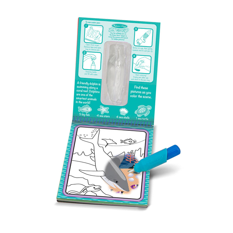 Melissa & Doug Water Wow! Livre de coloriage sans bavures, tampon d'activités réutilisable à révélation d'eau, à la ferme, jouets de voyage, cadeaux de fête, pour tout-petits et enfants de 3 ans Melissa & Doug Water Wow! Livre de coloriage sans bavures, tampon d'activités réutilisable à révélation d'eau, à la ferme, jouets de voyage, cadeaux de fête, pour tout-petits et enfants de 3 ans