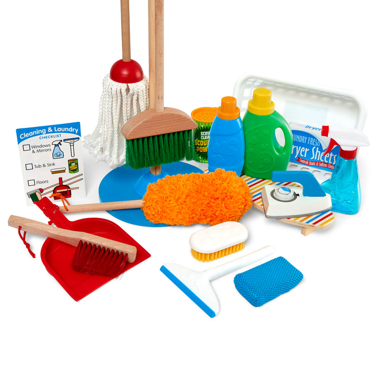 The Deluxe Cleaning & Laundry Play Set