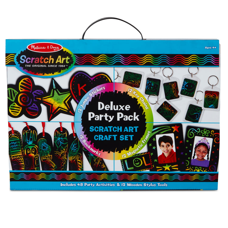 Scratch Art Deluxe Party Pack- Melissa and Doug