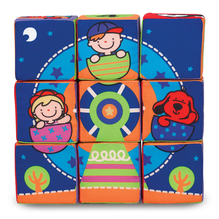 Match Build Soft Blocks Melissa Doug