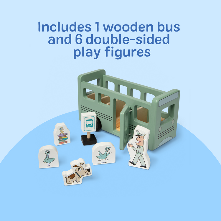 The Pigeon Book & Wooden Bus Bundle