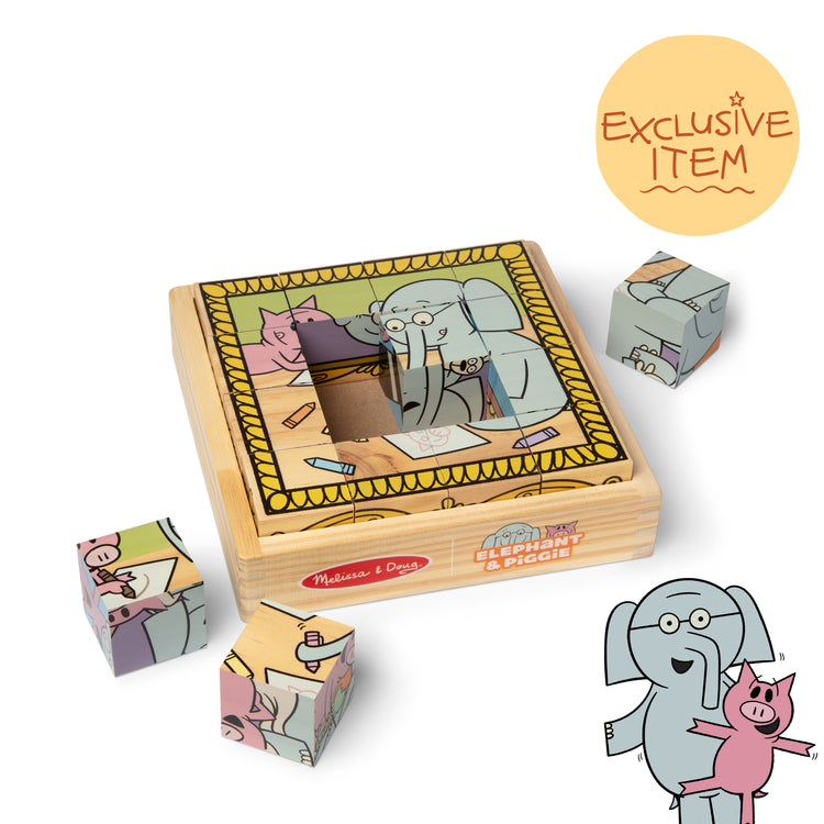 Elephant & Piggie Cube Puzzle