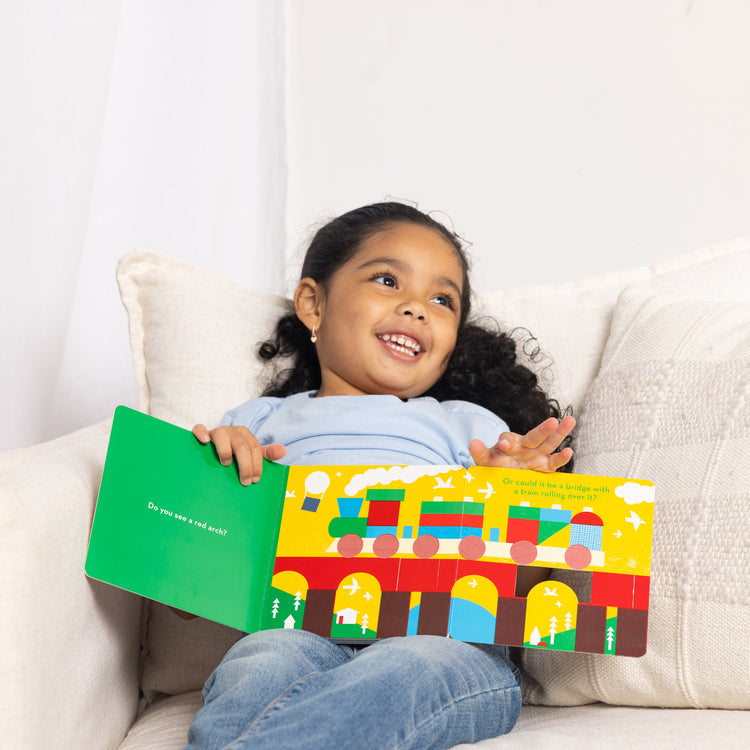 What Do You See? Lift-The-Flap Blocks Book
