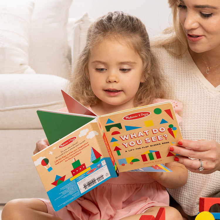 What Do You See? Lift-The-Flap Blocks Book