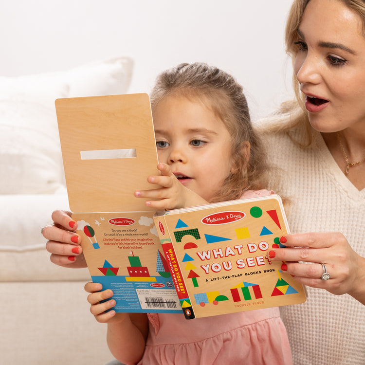 What Do You See? Lift-The-Flap Blocks Book