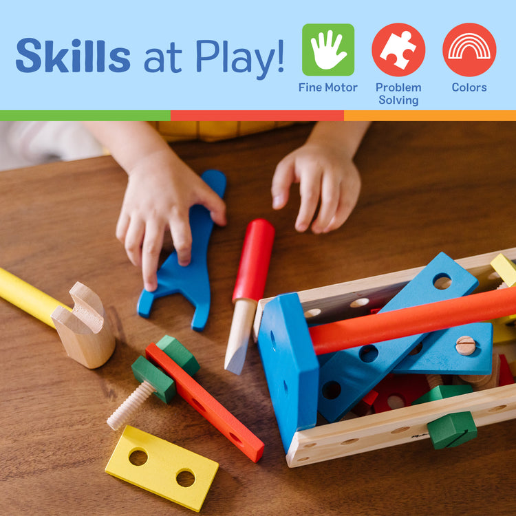 Montessori Mama Wooden Kids Tool Set - 29 Piece Pretend Play Construction Toy Tools Set Stem Educational Toy Toys For Kids Toddler Tool Set Toys For 4 Year Old Montessori Mama Wooden Kids Tool Set - 29 Piece Pretend Play Construction Toy Tools Set Stem Educational Toy Toys For Kids Toddler Tool Set Toys For 4 Year Old