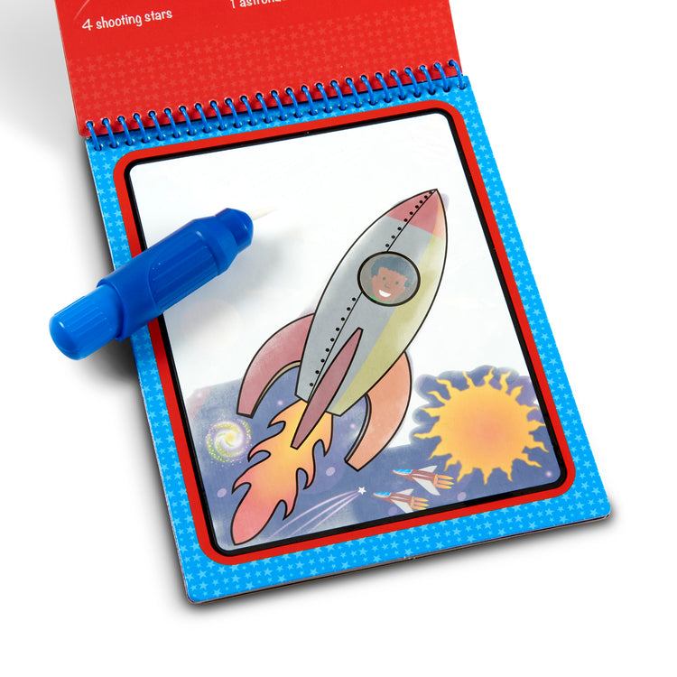  The Melissa & Doug On the Go Space Water Wow! Reusable Mess-Free Water-Reveal Activity Pad