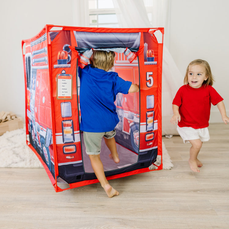 fire engine tent Fire Truck Play Tent