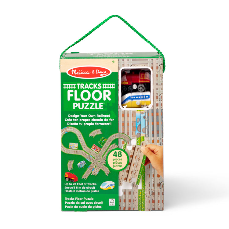 Design Your Own Railroad Floor Puzzle
