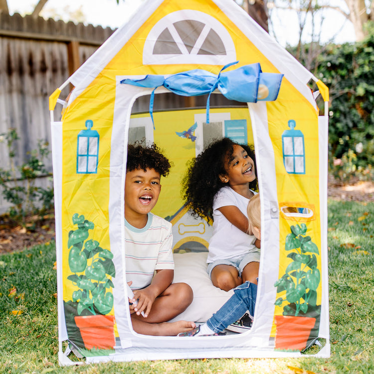 Cozy Cottage Play Tent- Melissa and Doug - Main Image