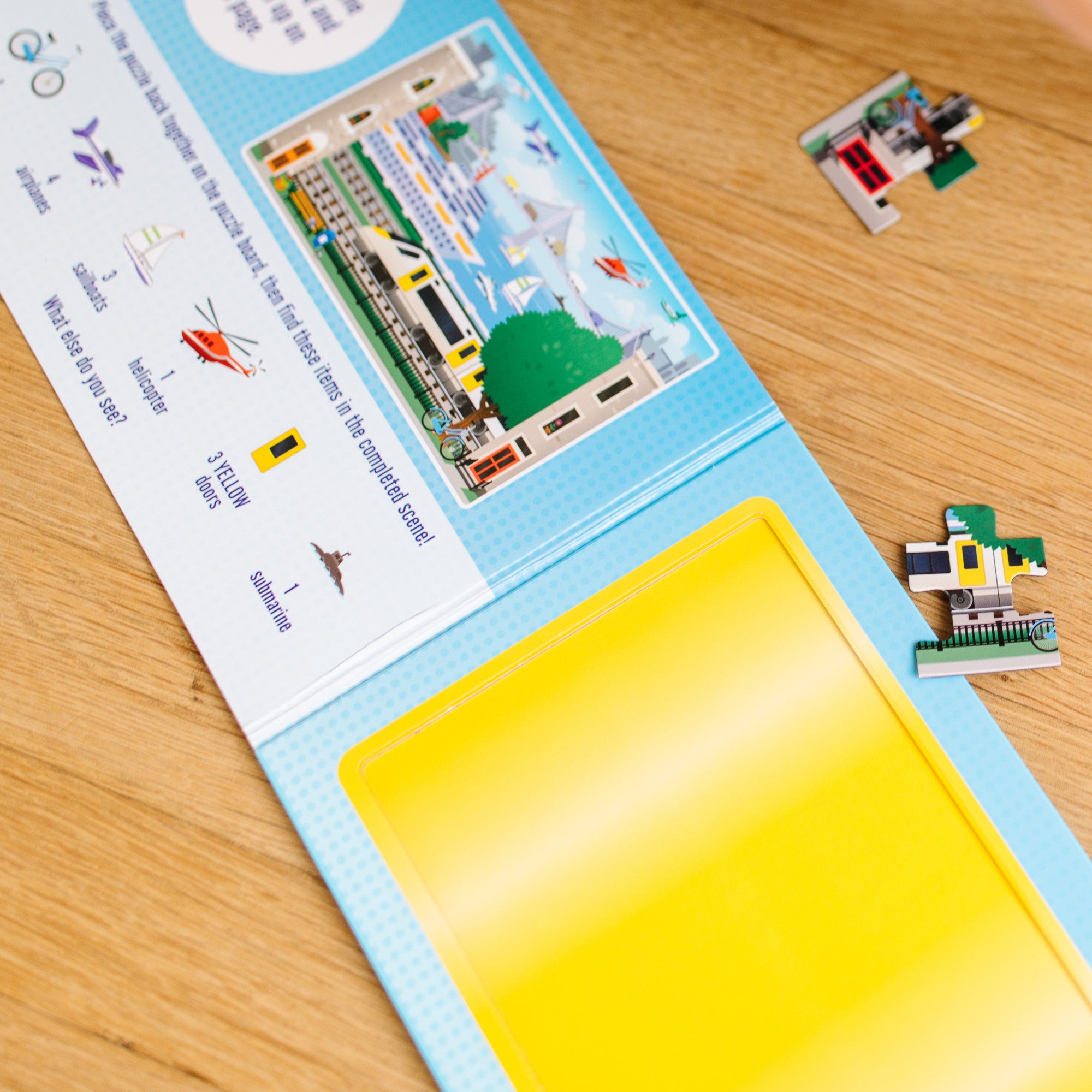 Take Along Magnetic Jigsaw Puzzles - Vehicles- Melissa and Doug