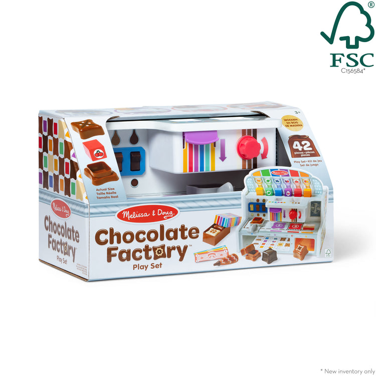 Simula Una Fábrica De Chocolate De Madera De Melissa & Doug | Meses sin Simula Una Fábrica De Chocolate De Madera De Melissa & Doug | Meses sin
