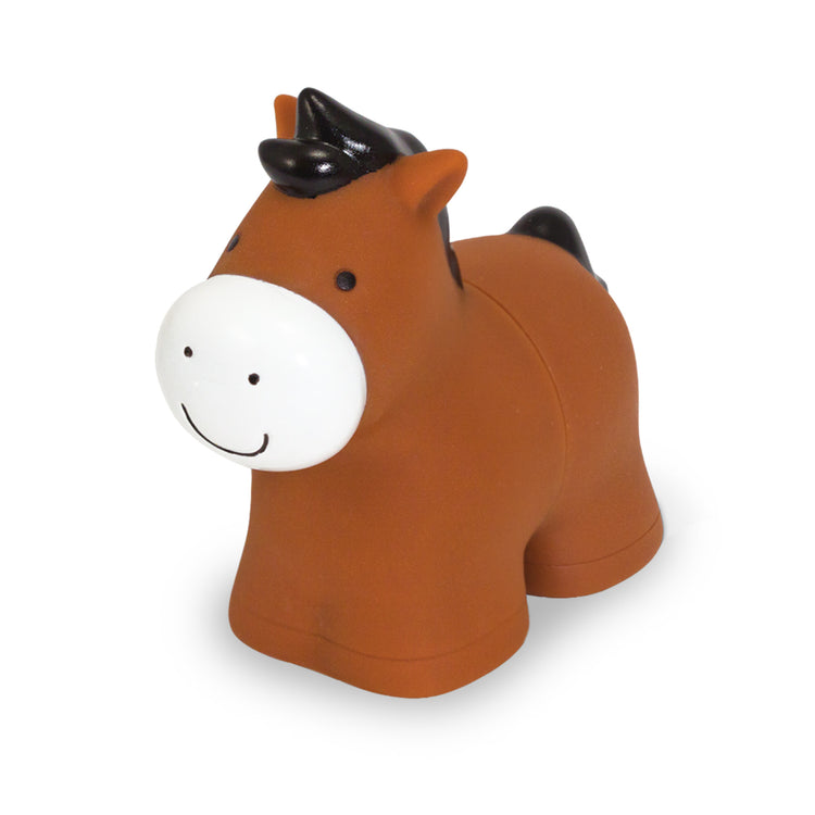  The Melissa & Doug Pop Blocs Farm Animals Educational Baby Toy - 10 Linkable Pieces