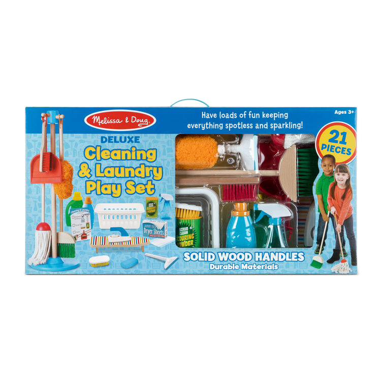  The Deluxe Cleaning & Laundry Play Set