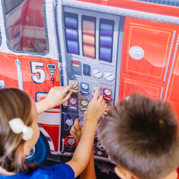 fire engine play tent Fire Truck Play Tent