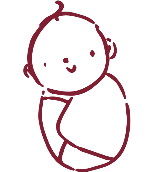 illustration of 0-12 month old