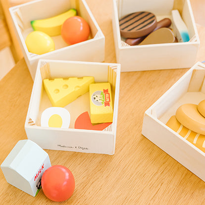 Food Groups Toy  Wooden Food Set
