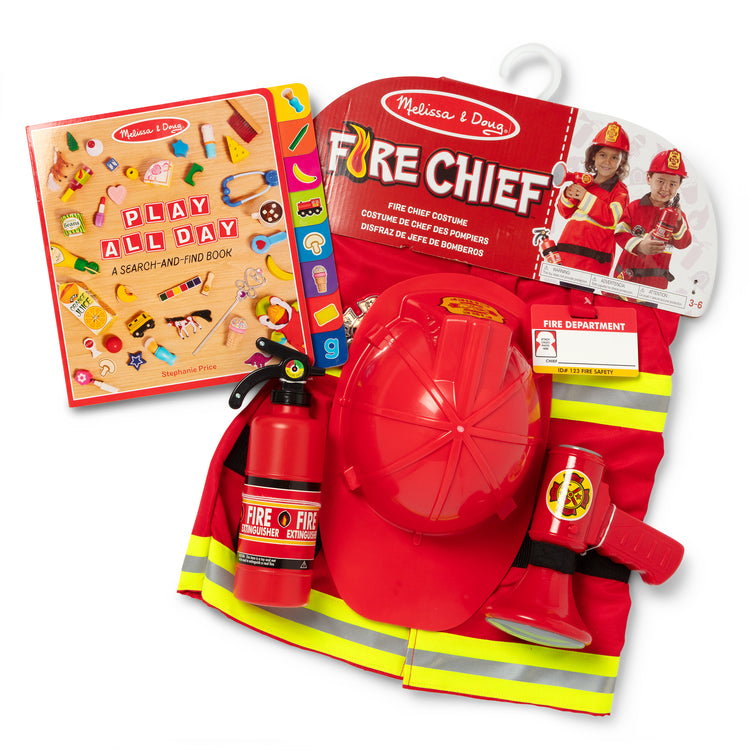 Fire Chief Dress-Up & Activity Bundle
