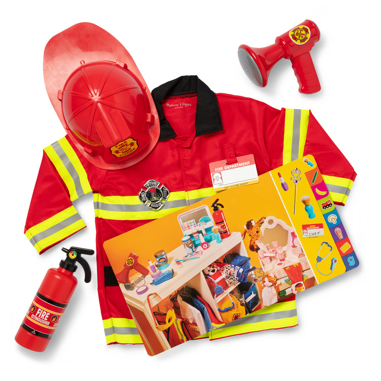 Fire Chief Dress-Up & Activity Bundle