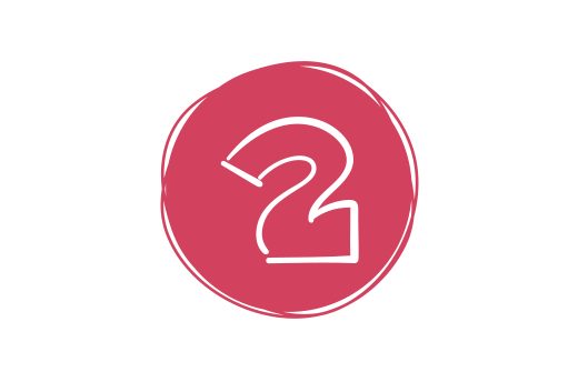 illustration of number two