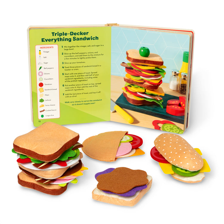 Pretend Play Sandwich Chef’s Bundle