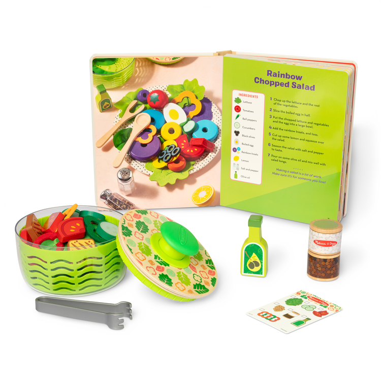 Pretend Play Salad Chef’s Bundle