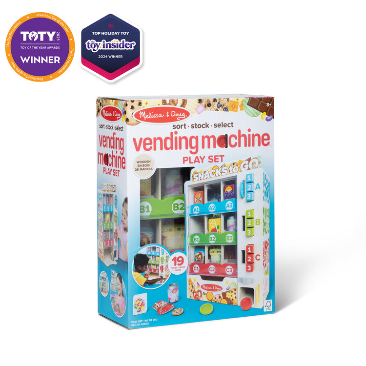 monsters inc toy vending machine Melissa & Doug Sort, Stock, Select Wooden Vending Machine Play Set