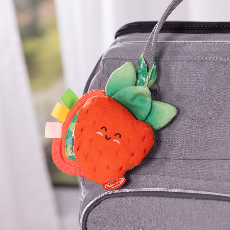 melissa and doug baby doll stroller Peek-a-Boo Berry Take-Along Toy| Melissa & Doug