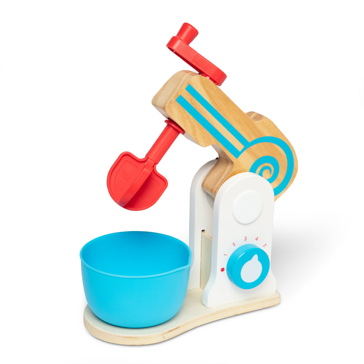 mixing pot toy Melissa & Doug Make-a-Cake Mixer Set, Wooden