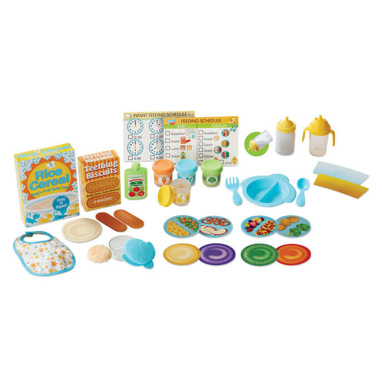 Feeding Set Melissa And Doug Baby Bottle Mine To Love Mealtime