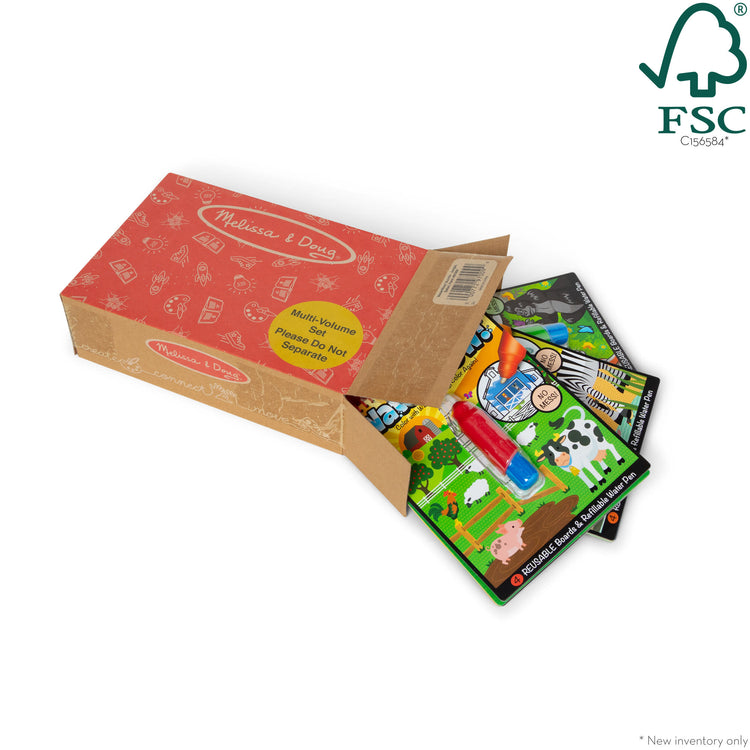 Water Wow! 3-Pack: Jungle, Safari, Farm- Melissa and Doug