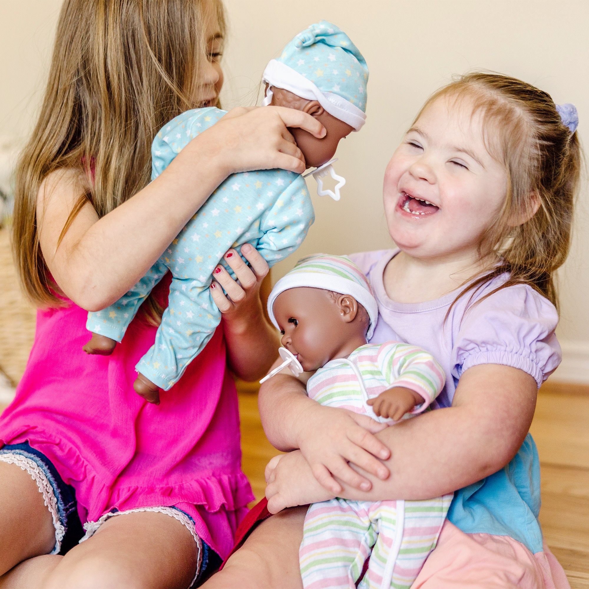 Mine to Love Twins Tyler & Taylor Dolls- Melissa and Doug