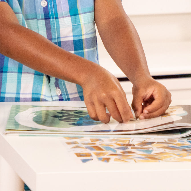 Mosaic Sticker Pad - Safari- Melissa and Doug