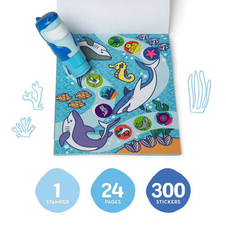 Sticker WOW!™ Activity Pad & Sticker Stamper - Shark