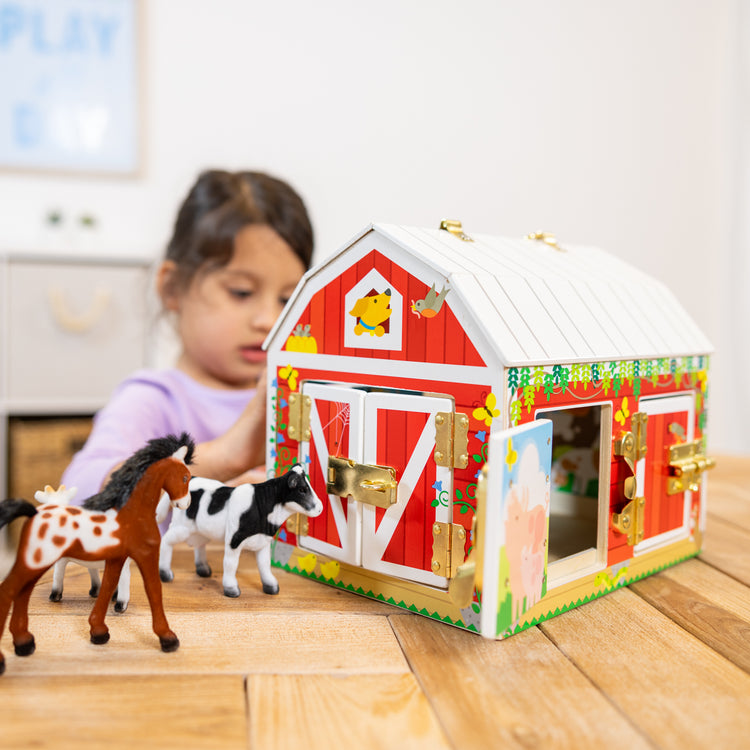 Ubuy Toy Barn Playset Toy Farm Sets For Sale Farm House Play Set
