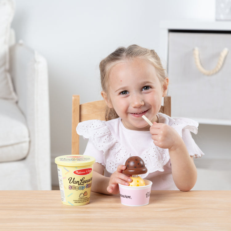 A playroom scene with The Van Leeuwen Scoop Shop Ice Cream Play St