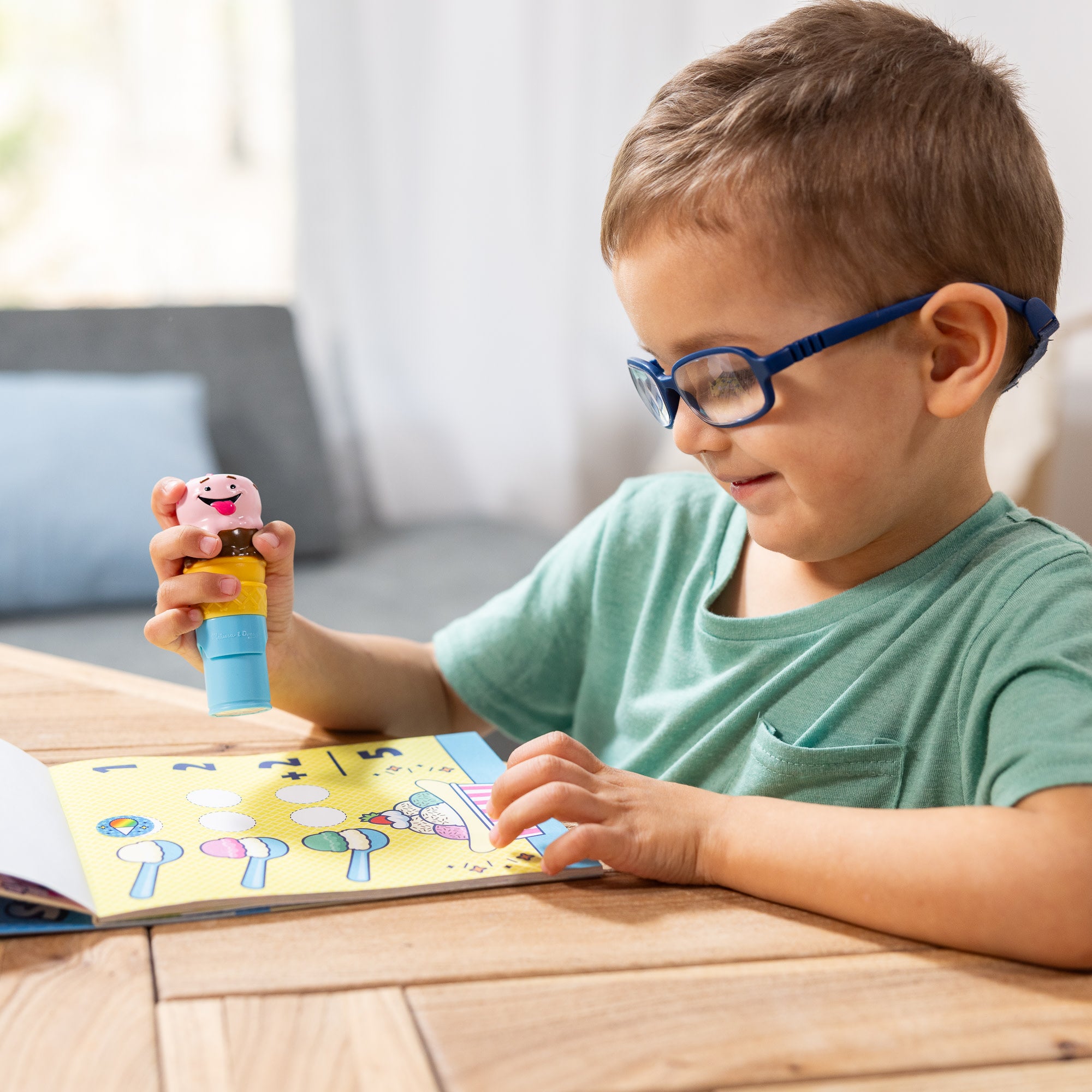 Tampon Autocollants Animaux Pour Enfants - 3 Tampons + Livres D'activités, Jouet Créatif Voyage Dès 3 Ans